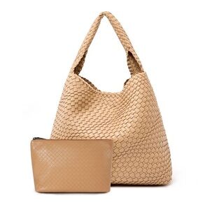 Large Woven Tote Bag Weave Purse Woven Leather Handbag :|
